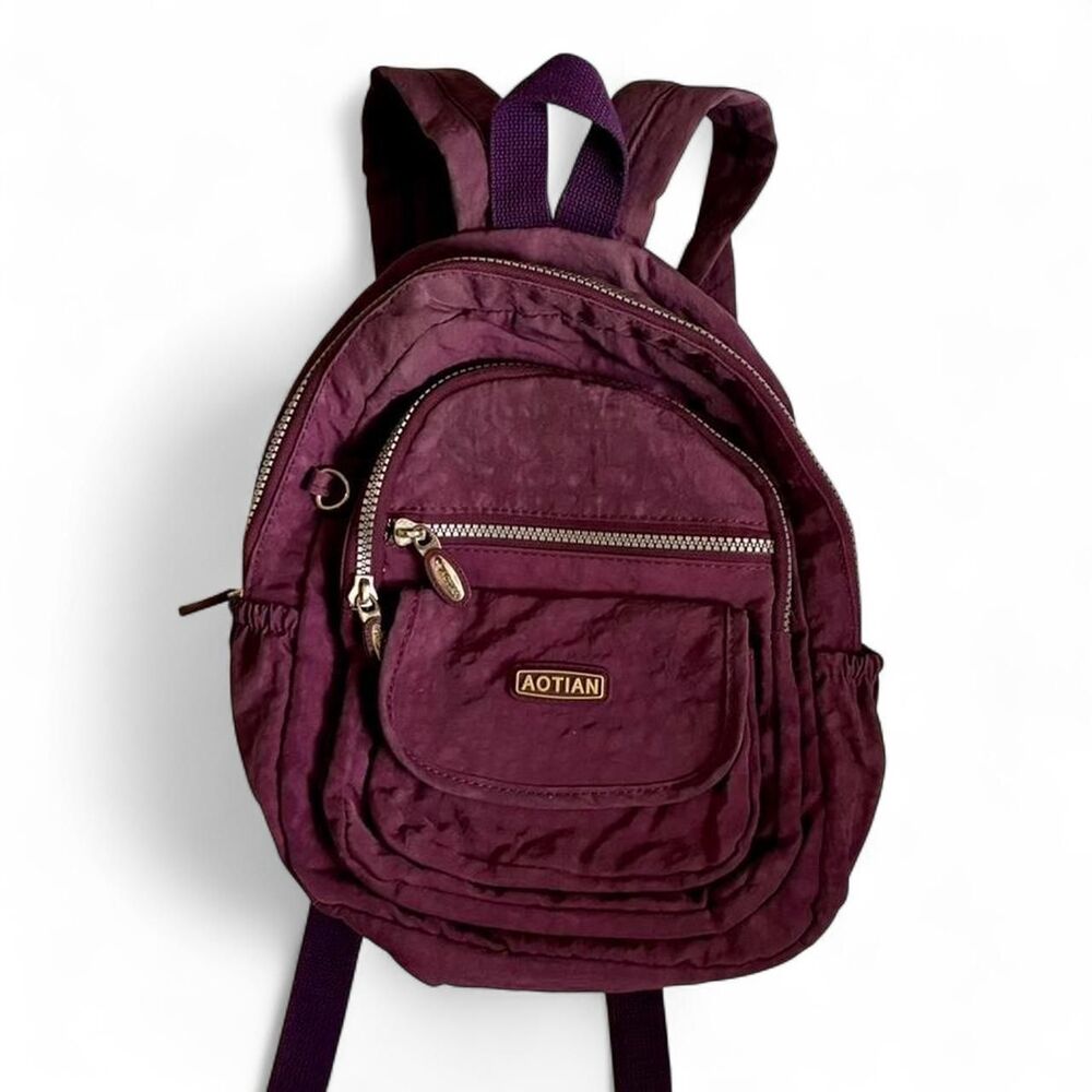 Aotian Adorable Plum Purple Y2K mini backpack